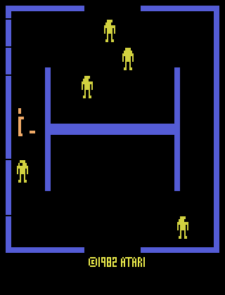 Berzerk screen