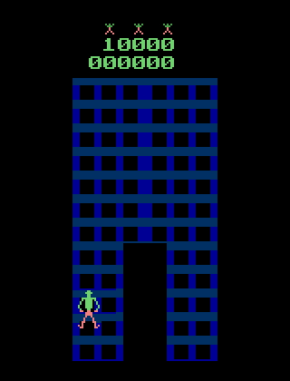 Crazy Climber screen