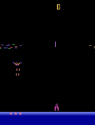 Demon Attack screen