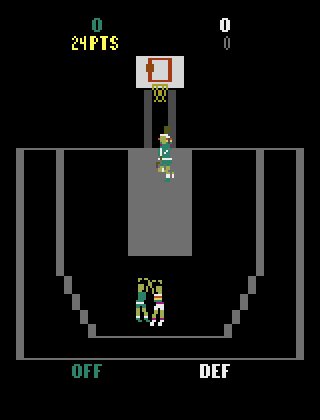 Double Dunk screen