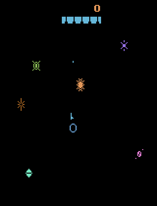 Gravitar screen