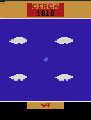 Time Pilot screen