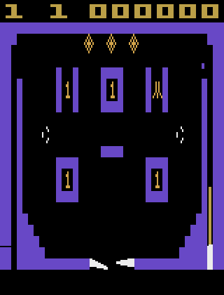 Video Pinball screen